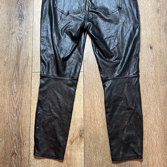 Spanx Leather Like ankle Skinny Pant Size M - Picture 8 of 12